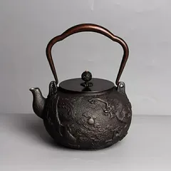 鉄器 急須 伝統工芸 手作り 鉄分補給 鉄瓶DMT066