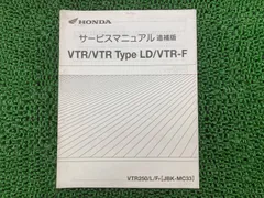 2025年最新】VTR サービスマニュアルの人気アイテム - メルカリ