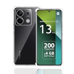 Wekrsu 対応 Redmi note 13 Pro 5G ケース 柔軟 TPU カバー 全透明 散熱加工 黄変しにくい Redmi note 13 Pro ケース [ 全面保護カバー 耐衝撃 落下防止 すり傷防止 薄型 軽量 携帯便利 ] Redmi no