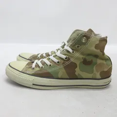 G■【25.5cm】コンバース/CONVERSE オールスター ダックカモ/ハイカット 1CJ107■緑系/men's/55【中古】■
