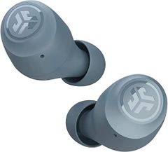 JLAB Go Air Pop True Wireless Earbuds ワイヤレスイヤホン Bluetooth イヤホン マイク付 5.1 接続 Slate アイスブルー 充電ケースIPX4 防汗性能