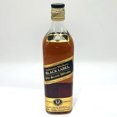 ▼ジョニーウォーカー ブラックラベル JOHNNIE WALKER BLACK LABEL EXTRA SPECIAL 12年 黒キャップ スコッチ ウイスキー 750ｍl 43％ 古酒▼L100745