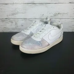 NIKE COURT BOROUGH LOW PREM WMNS ナイキ コート ボロー ロー プレム ウィメンズ スニーカー 23.5cm ホワイト 白 861533-102 L08895