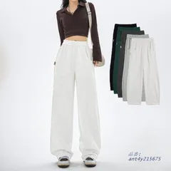 スウェットパンツ ハイウエスト 春秋冬 ant4y215675