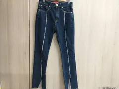 BEAMS RED CARD Ray BEAMS別注／裾スリットデニム／B26403HRR パンツ レッドカード ビームス インディゴ サイズ25 