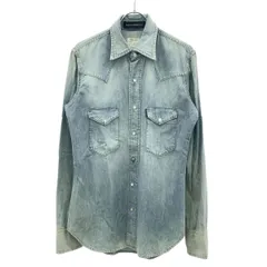 希少サイズ 05 マディソンブルーチェルシーシャツ濃紺B刺繍