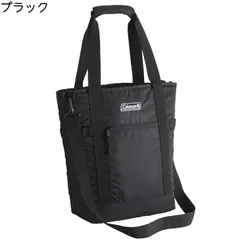 コールマン 2WAYウォーカーデイリートート ブラック Coleman 容量20L トートバッグ ショルダーバッグ マザーズバッグ