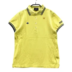 サイズ：0 PEARLY GATES パーリーゲイツ  半袖ポロシャツ  イエロー系 [240101535374] ゴルフウェア レディース ストスト