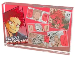 【中古】アクリルスタンド・アクリルパネル 切島鋭児郎 アクリルブロック“HEROES”(2023) 「僕のヒーローアカデミア」