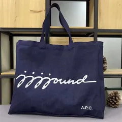 アーペーセー ジョウンド A.P.C. JJJJound TOTE トートバッグ ロゴデニム