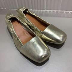 専用 AQUAZZURA スエード フラットシューズ38とバレエシューズ2足