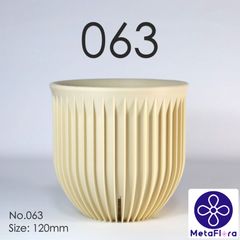 MetaFlora No.063-120mm (4号鉢・スリット鉢)