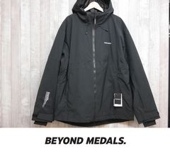 【新品:SALE】25 BEYOND MEDALS FULLZIP JACKET 2L - Lサイズ - BLACK 正規品 スノーボード ウェア ジャケット