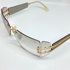 美品 Ray-Ban RB3397 サングラス ブラウン/パープル リムレス - メルカリ