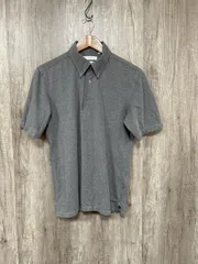 COMMUTECH NON IRON jersey コミューテック 半袖 ポロシャツ グレー ■◆ メンズ