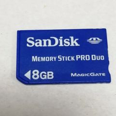 SanDisk Memory Stick PRO Duo 8GB for PSP [Tested and formatted]