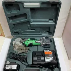 ♭♭HITACHI 日立 30mm　コードレスナイフカッタ　14.4V  充電器・充電池2個・ケース付  CK14DSLのサムネイル