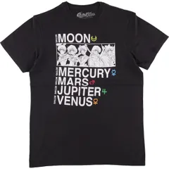 古着 SAILOR MOON 美少女戦士セーラームーン アニメ キャラクタープリントTシャツ メンズM相当/eaa577234