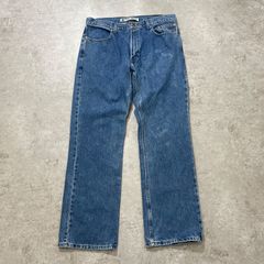 ハーレーダビッドソン ストレートデニムパンツ ブルー W36L32【BT021】