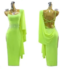 社交ダンスドレス ラテンドレス デモ用 ルンバ　色変更可 オーダーメイド 2025年最新】社交ダンスドレス ルンバの人気アイテム - メルカリ