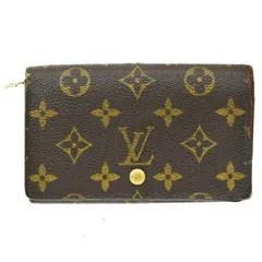 【中古】 ルイヴィトン LOUIS VUITTON ポルトモネ ビエ トレゾール L字ファスナー 二つ折り 財布 モノグラム レザー M61730 05JC822