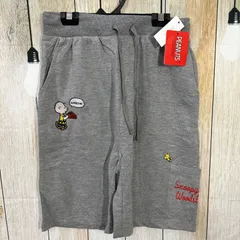 スヌーピー　チャーリー　ハーフパンツ　Mサイズのサムネイル