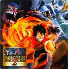 【中古】家電サプライ ルフィ＆黒ひげ＆青キジ オリジナルスキンシール 「PS3ソフト ワンピース海賊無双2 TREASURE BOX」 同梱品