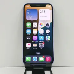 iPhone12 mini 64GB au パープル 送料無料 本体 c09337