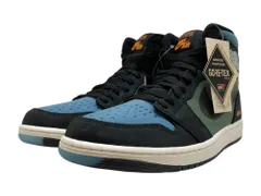 NIKE (ナイキ) AIR JORDAN 1 ELEMENT GORE-TEX エア ジョーダン 1 エレメント ゴアテックス スニーカー DB2889-003 28cm US10 ブラック ブルー カーキ メンズ/036