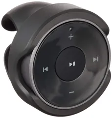 エレコム マルチメディアリモコン Bluetooth ワイヤレス 【音楽操作が手元でできる/カメラシャッター機能付き】 車載用 ステアリングホルダー付 ブラック LAT-RC01BK