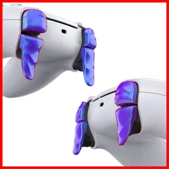 【即発送】PlayVital DUNE ps5コントローラーに対応用トリガーストップショルダーボタンエクステンションキット、ps5 Portalコントローラーに対応用ストッパーバンパートリガーエクステンダーゲーム改善アジャスター、ps5 Edge用ゲーム改善ア