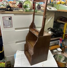 51cm 昭和レトロ ステンドグラス風 レターラック キーラック 壁掛け 
