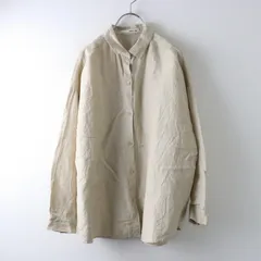 美品 2022SS エヴァムエヴァ evam eva cotton shirts コットンシャツ 1/ブラウン ブラウス 長袖 比翼 トップス【2400014512342】 evam eva - 2022AW エヴァムエヴァ evam eva cotton wool back