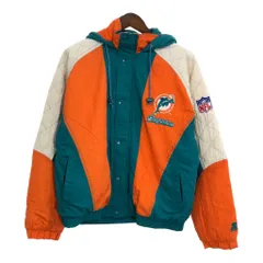 古着 90年代 PRO PLAYER NFL MIAMI DOLPHINS マイアミドルフィンズ 中綿ジャケット パファージャケット メンズXXL相当  ヴィンテージ /eaa447791 【中古】 【241112】 | 古着屋JAM（ジャム） - ウォームアップウェア