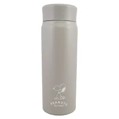 【新着商品】PEANUTS SNOOPY(スヌーピー) 大西賢製販 ステンレスボトル GRAY・グレー PD-2911