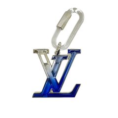 Louis Vuitton ビジューサック LVプリズム チャーム ブルー