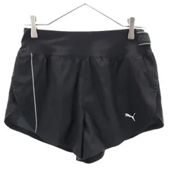 プーマ ランニング パンツ S ブラック系 PUMA ランパン ショートパンツ ロゴ レディース 【中古】  【230518】