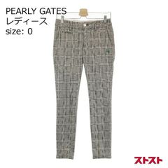 ☆PEARLY GATES☆レディース ゴルフウェア ロング パンツ チェック柄