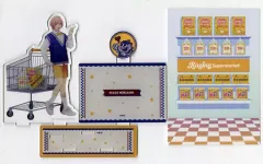 【中古】アクリルスタンド・アクリルパネル 帝ナギ 背景台紙付きアクリルスタンド Raging Supermarket Ver. 「うたの☆プリンスさまっ♪ HE★VENS GARDEN in アニメイト新宿」