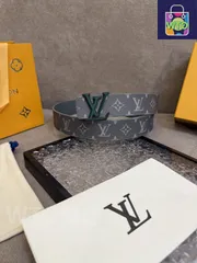 【今日特価】LV Men's New Canvas Belt（ルイ・ヴィトン メンズニューキャンバスベルト）