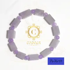 アメジスト　ラベンダーアメジスト　キューブ　丸玉　ブレスレット　天然石アクセサリー　アメシスト　amethyst　パワーストーンアクセサリー