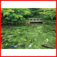 【特売】500ピース ジグソーパズル 踊る色彩モネの池(岐阜県) (38x53cm)
