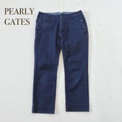 PEARLY GATES パーリーゲイツ　カジュアルパンツ　牛革　ポケットあり　日本製
