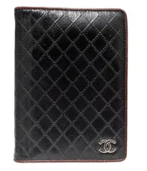 ⭐️超美品⭐️CHANEL でかココマーク　手帳カバー⭐️シリアルシール5番台⭐️ ⭐️超美品⭐️CHANEL でかココマーク手帳カバー⭐️シリアル