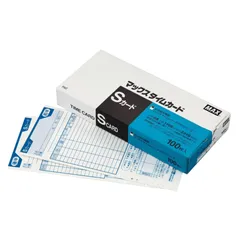 【特価商品】マックス タイムカード ER-Sカード 青のサムネイル