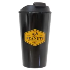 スヌーピー 保温保冷コップ フタ付ステンレスタンブラー MUSTACHE ピーナッツ 大西賢製販 プレゼント キャラクター グッズ 