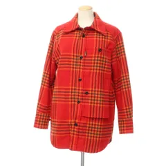 【中古】ジースターロウ G-STAR RAW ポリエステルウール チェック カジュアルシャツ レッド【サイズS】【レディース】のサムネイル