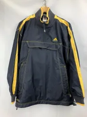 00年代　ADIDAS 1/3ジップアップハイネック　ナイロンプルオーバー　ジャケット　サイズM　06030212　01