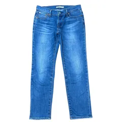 LEVI'S BOYFRIEND ストレッチ ボーイフレンドデニム ルーズ テーパード ブルー サイズ25 レディースS リーバイス