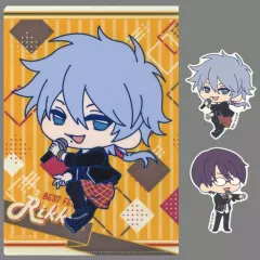 【中古】クリアファイル 柳生比呂士＆仁王雅治 テニプリ BEST FESTA!! 王者立海大A5 クリアファイル＆ステッカー2枚セット 「新テニスの王子様」